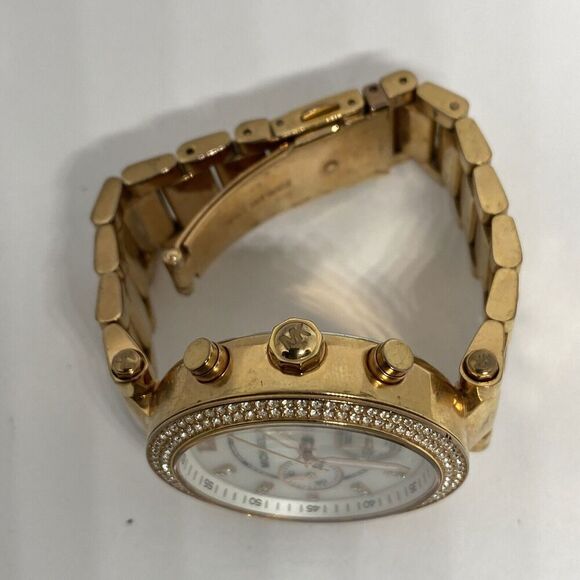 Michael Kors Parker MK5491 Women Stainless Steel Analog Dial Quartz Watch JK299 - Picture 8 of 12